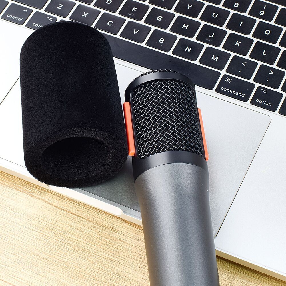 Sound Dampening Foam - Penutup Mikrofon Busa Hitam untuk Mikrofon