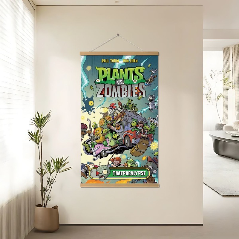 Esports Gaming Poster - Lukisan Kanvas Seni Dinding Game Plants