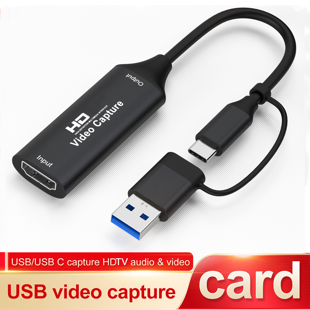 Capture Card 4K Hdmi - Kartu Pengambilan Video USB Kompatibel dengan