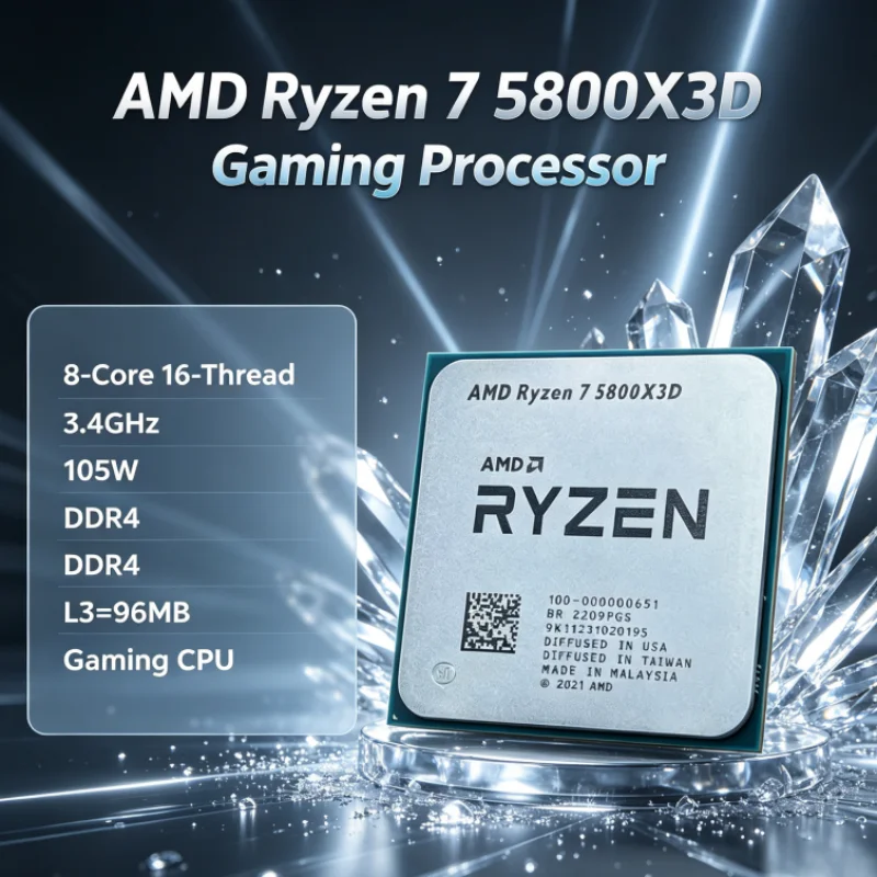 AMD R7 5800X3D 96 MB Prosesor  - Amd Cpu Ryzen 7 ulasan dan harga
