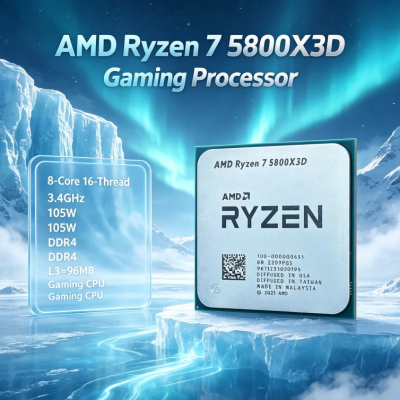 AMD R7 5800X3D 96 MB Prosesor  - Amd Cpu Ryzen 7 ulasan dan harga