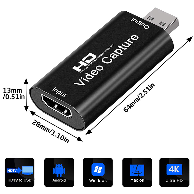 Kartu Pengambilan Video USB 2. - Capture Card 4K Hdmi ulasan dan harga