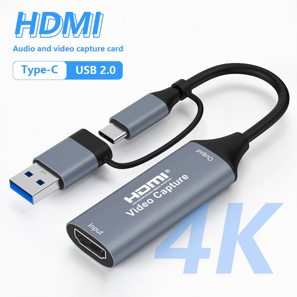 Kartu Tangkap Video 4K 2 in 1  - Capture Card 4K Hdmi ulasan dan harga