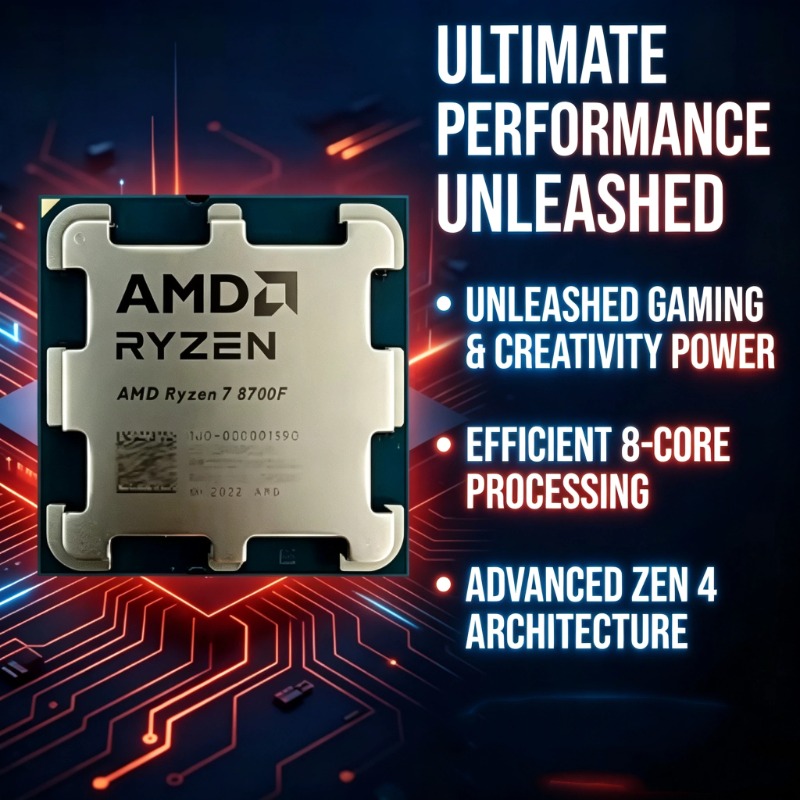 AMD Ryzen 7 8700F CPU 8 Inti 1 - Amd Cpu Ryzen 7 ulasan dan harga