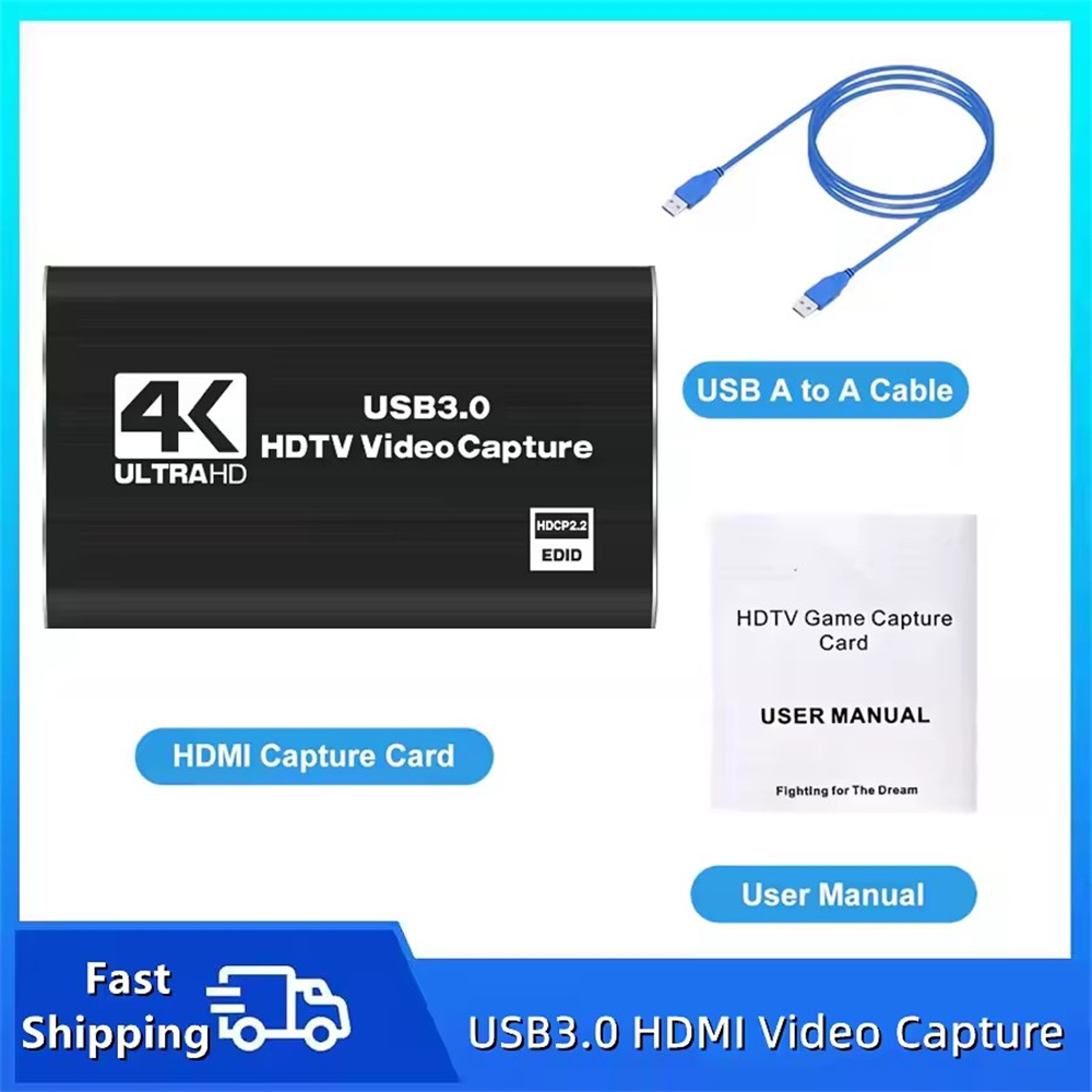 Kartu Pengambil Video Roreta 4 - Capture Card 4K Hdmi ulasan dan harga