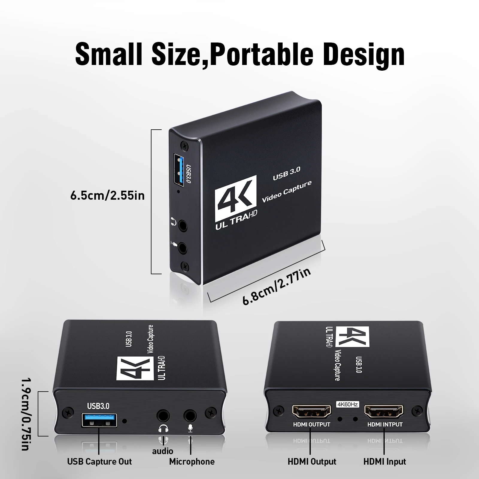 USB3.0 Pengambilan Video Kotak - Capture Card 4K Hdmi ulasan dan harga