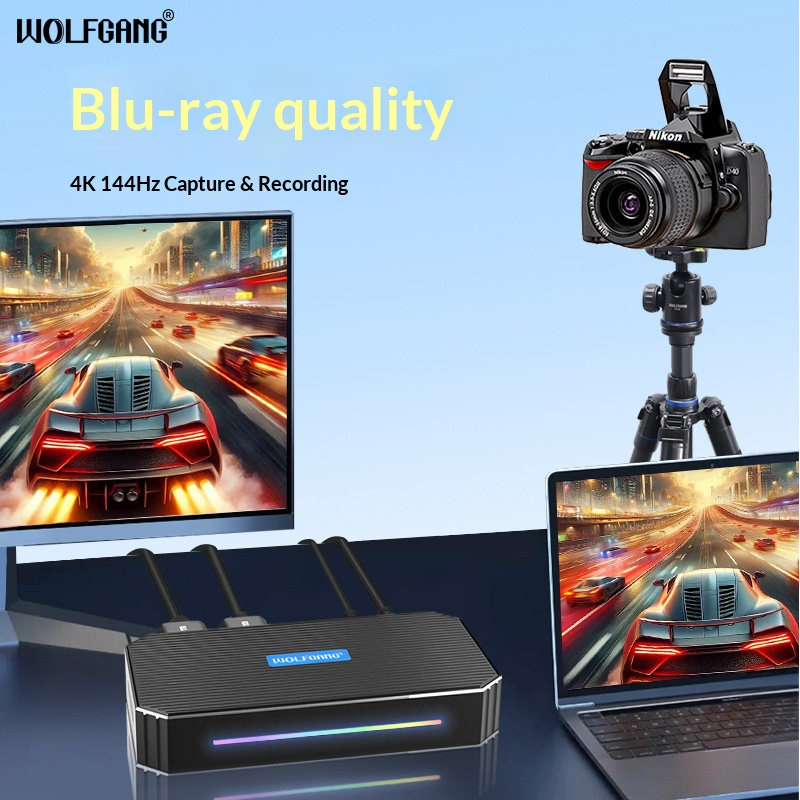 Kartu Pengambilan Video Wolfga - Capture Card 4K Hdmi ulasan dan harga
