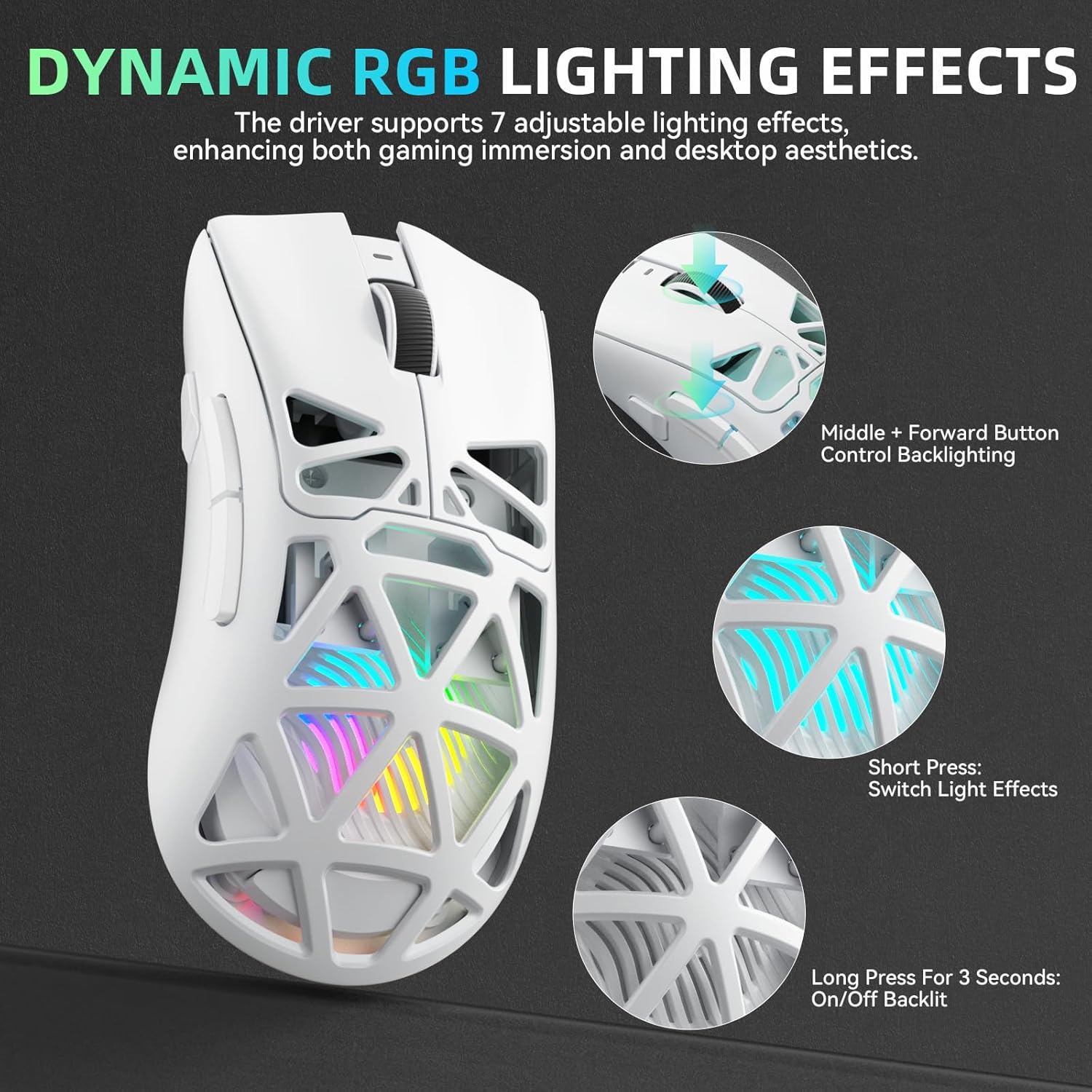 AULA SC620 Mouse Gaming Baru B - Esports Gaming Mouse Weight Adjustable ulasan dan harga