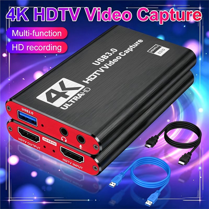 AT82-Game untuk Perekaman PC K - Capture Card 4K Hdmi ulasan dan harga