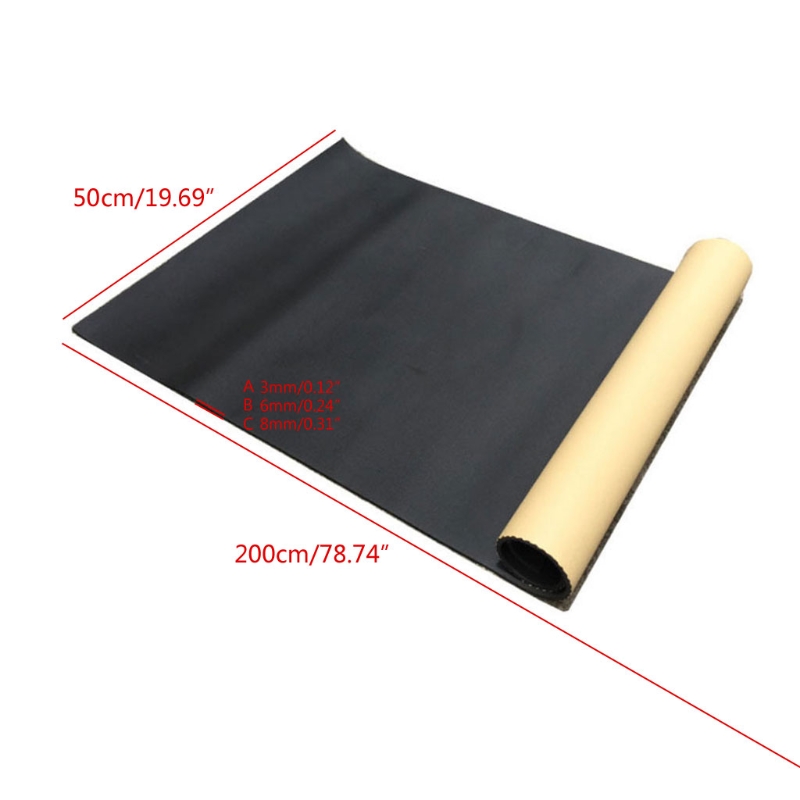 1 Rol 200Cm X 50Cm 6Mm/8Mm/10M - Sound Dampening Foam ulasan dan harga