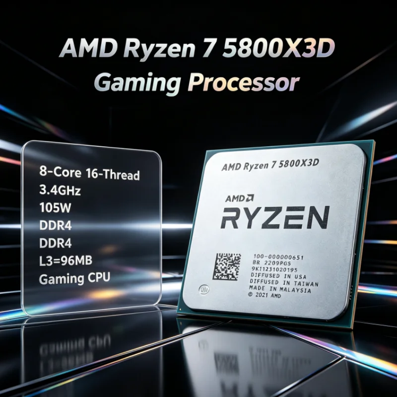 AMD R7 5800X3D 96 MB Prosesor  - Amd Cpu Ryzen 7 ulasan dan harga